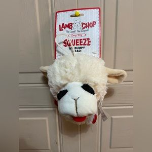 LambChop  Ball With Squeaker.my bumpy head 6”
